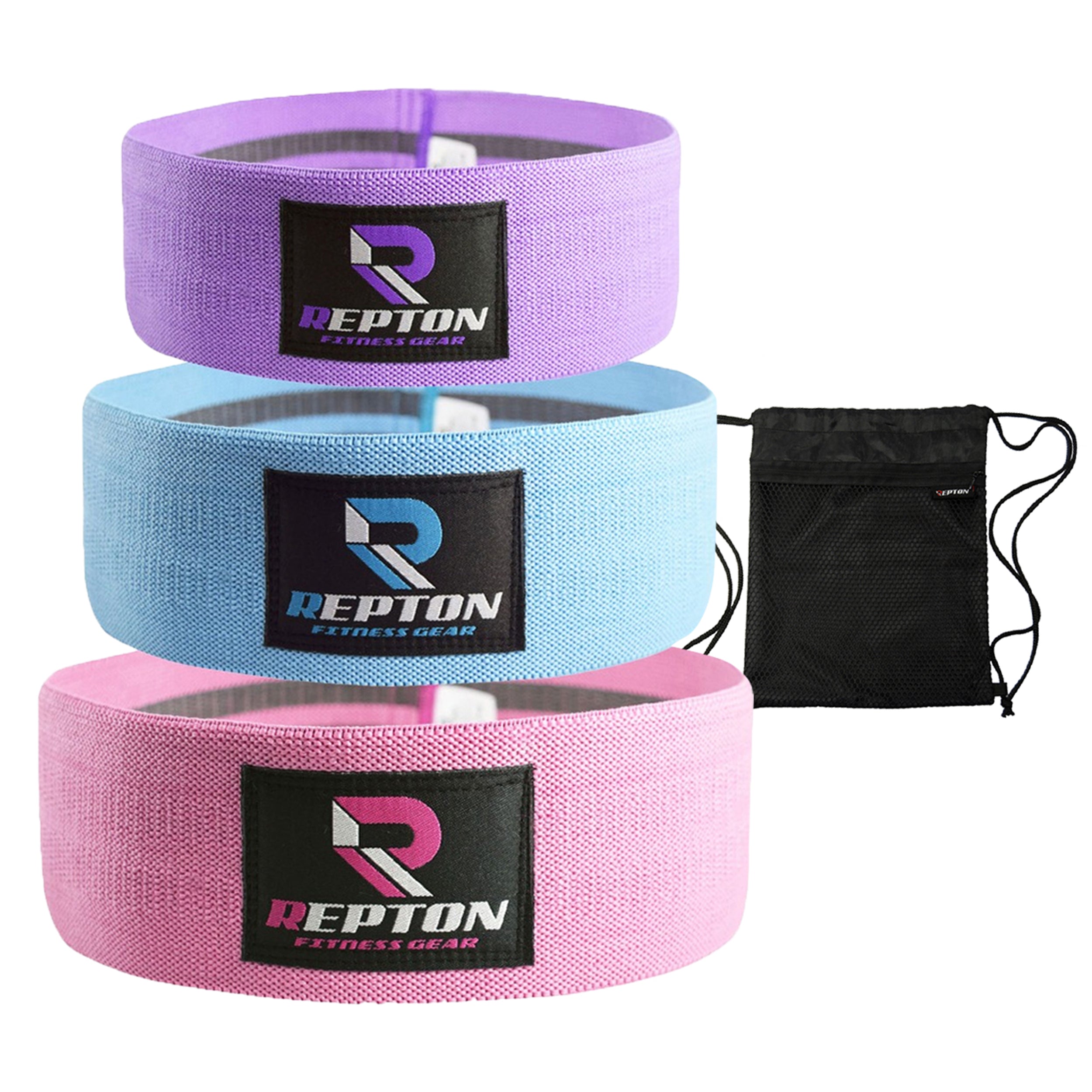 Gymbee Resistance Bands for Working Out, 3 (Black, Grey, Pink) - Bands for  Glutes, Thighs, Legs - Non-Slip Cloth Booty Bands, Workout Bands Resistance  for Women & Men - Home Fitness, Yoga